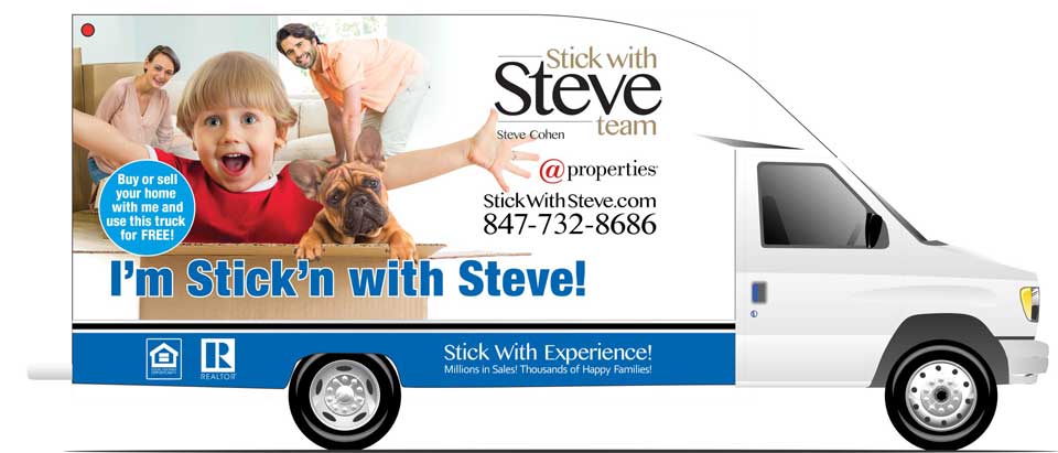 Stick with Steve Moving Truck